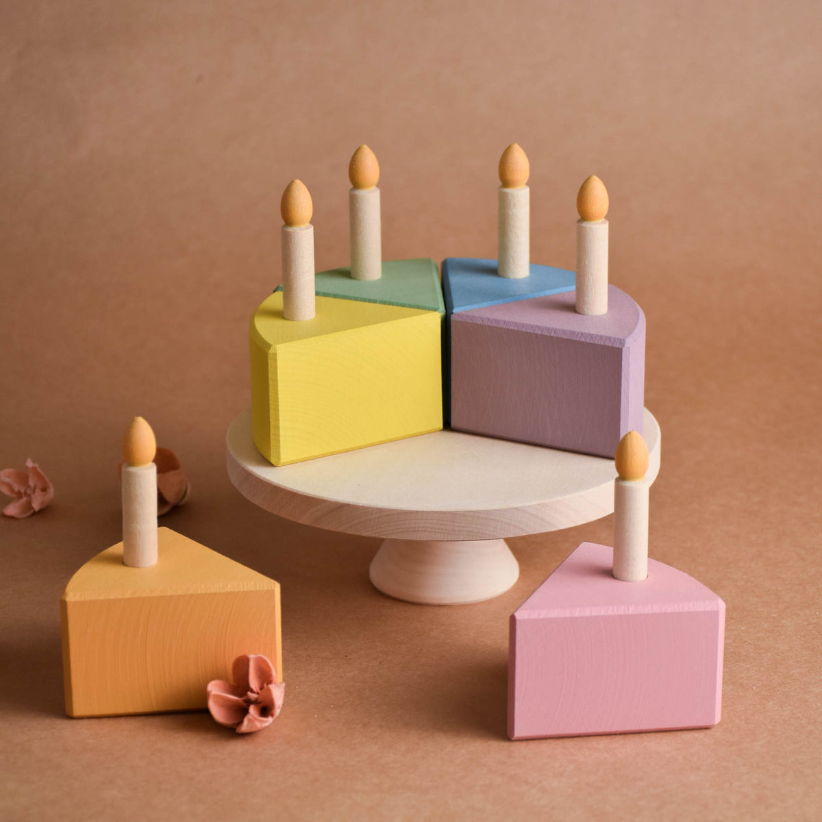 Cake with Candles Pastel