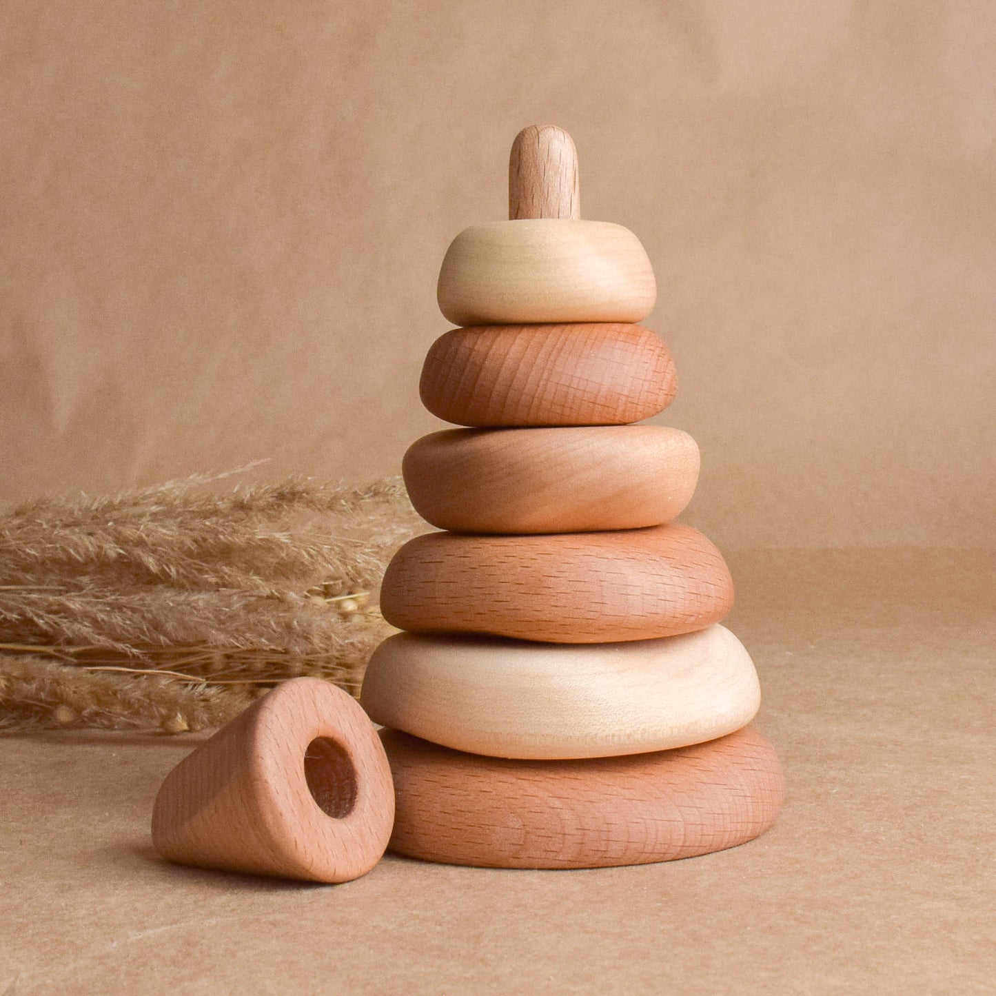 Natural Rings Stacker