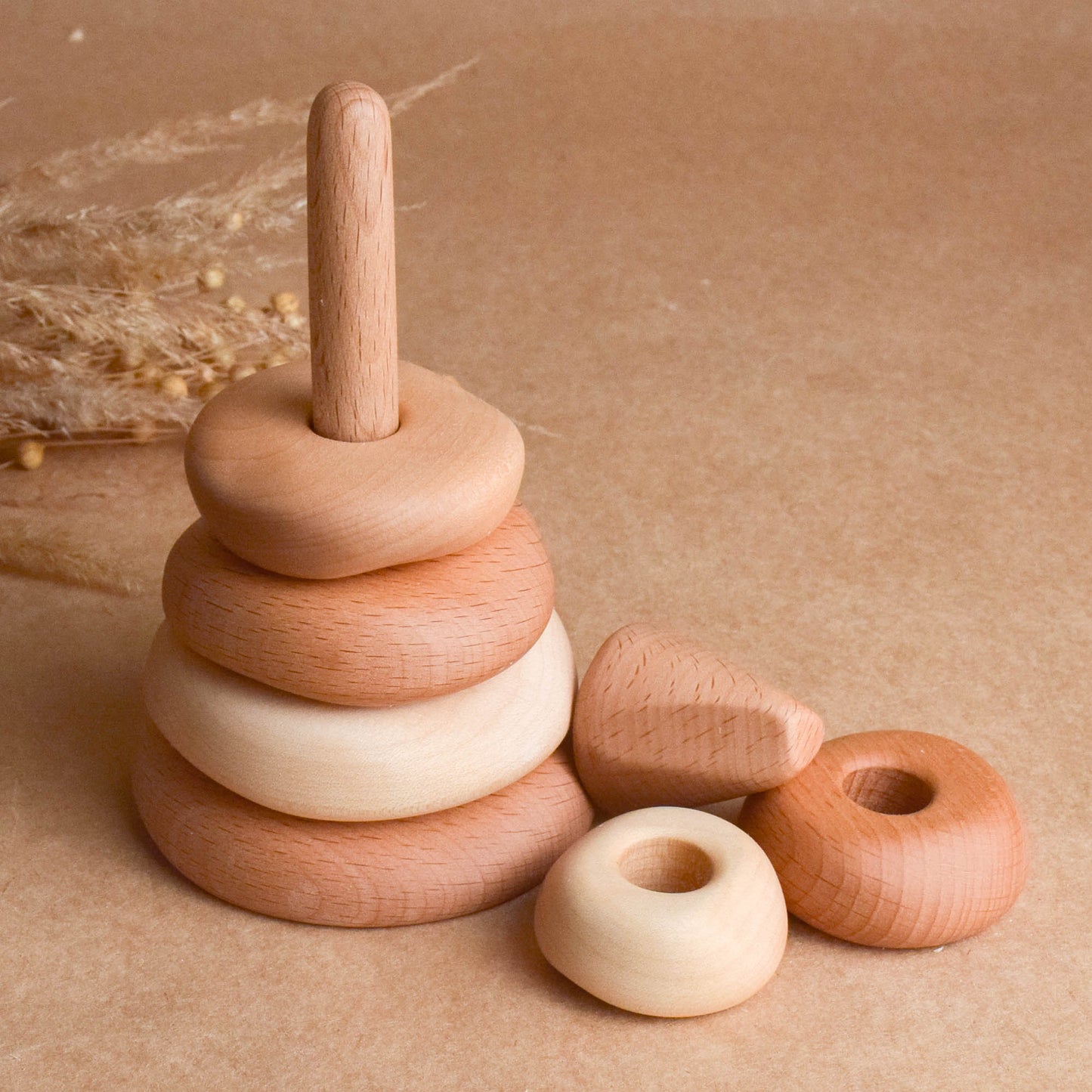 Natural Rings Stacker