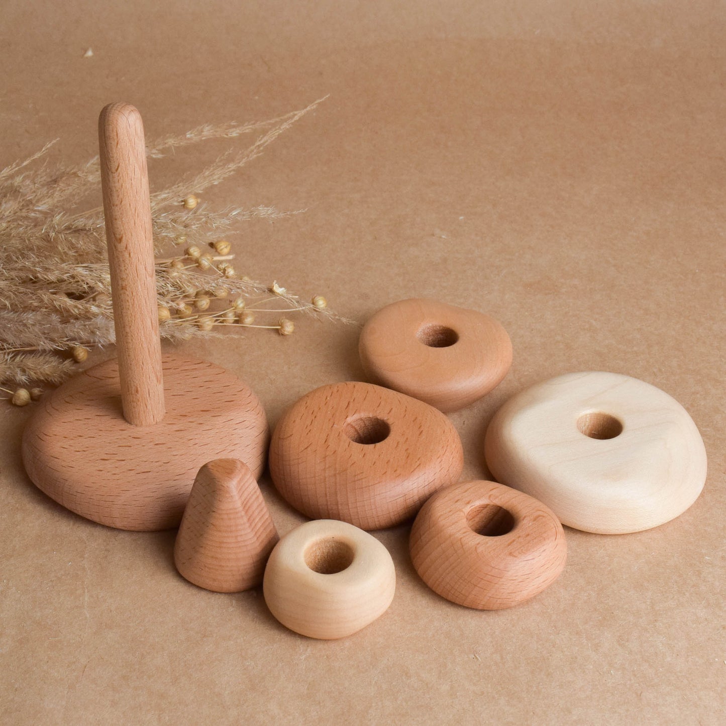 Natural Rings Stacker