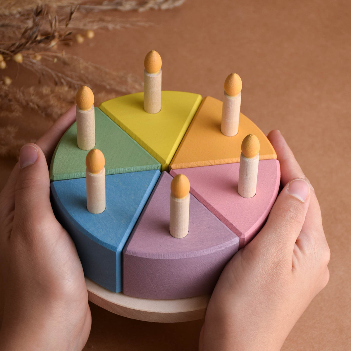 Cake with Candles Pastel