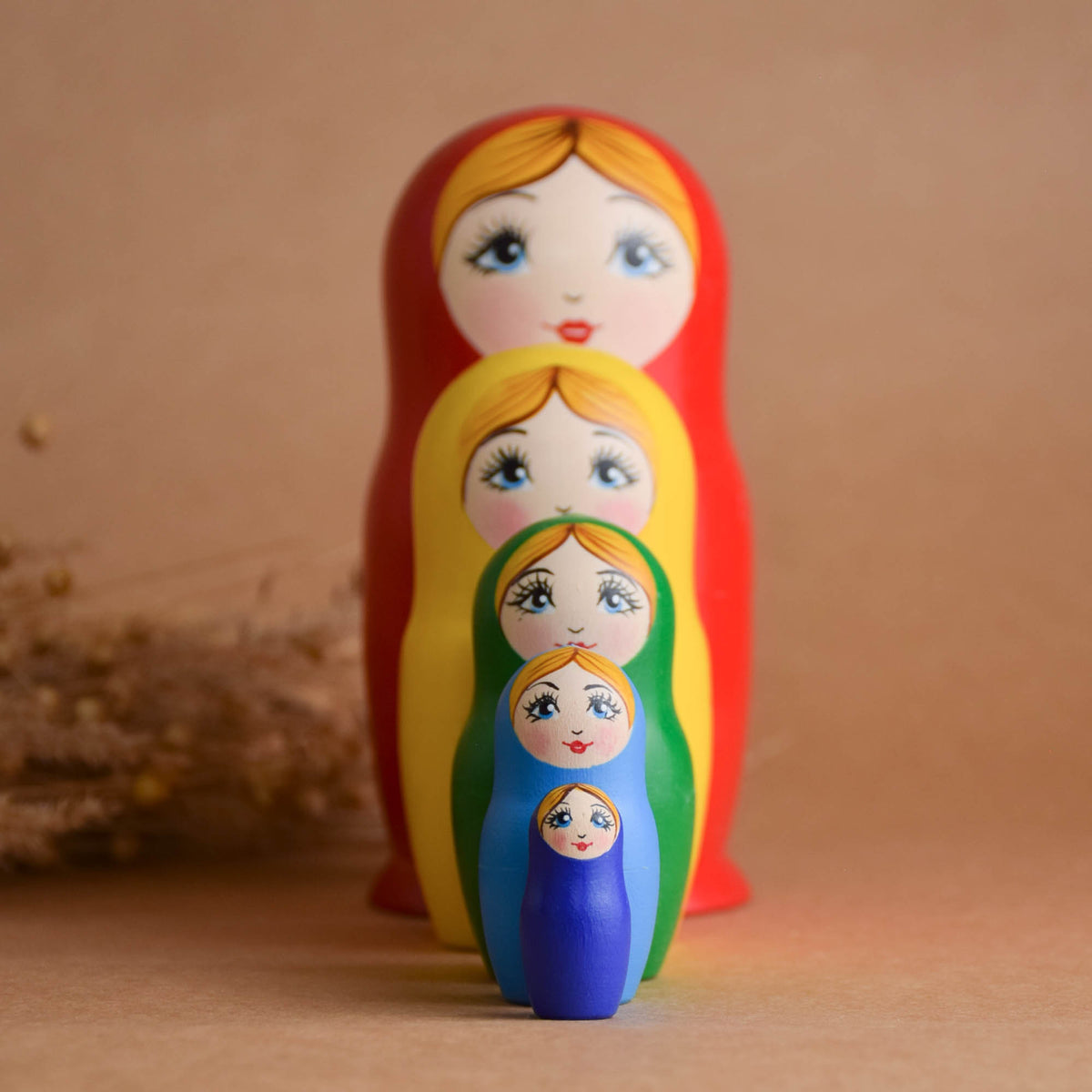 Traditional Matryoshka Dolls