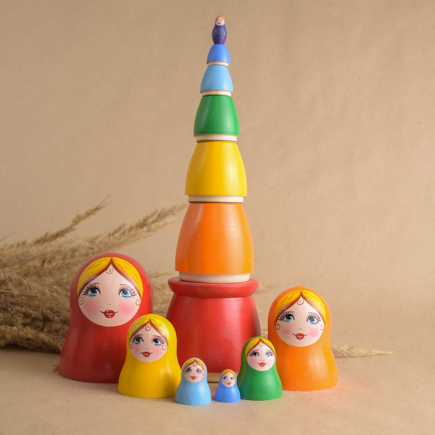 Traditional Matryoshka Dolls