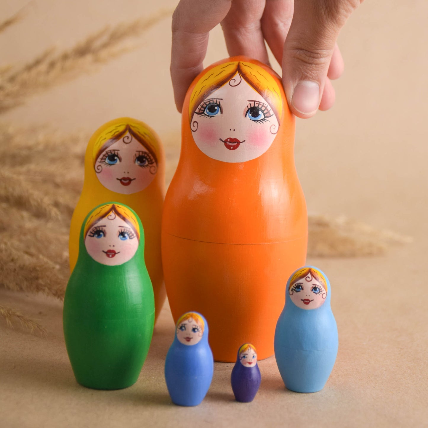 Traditional Matryoshka Dolls