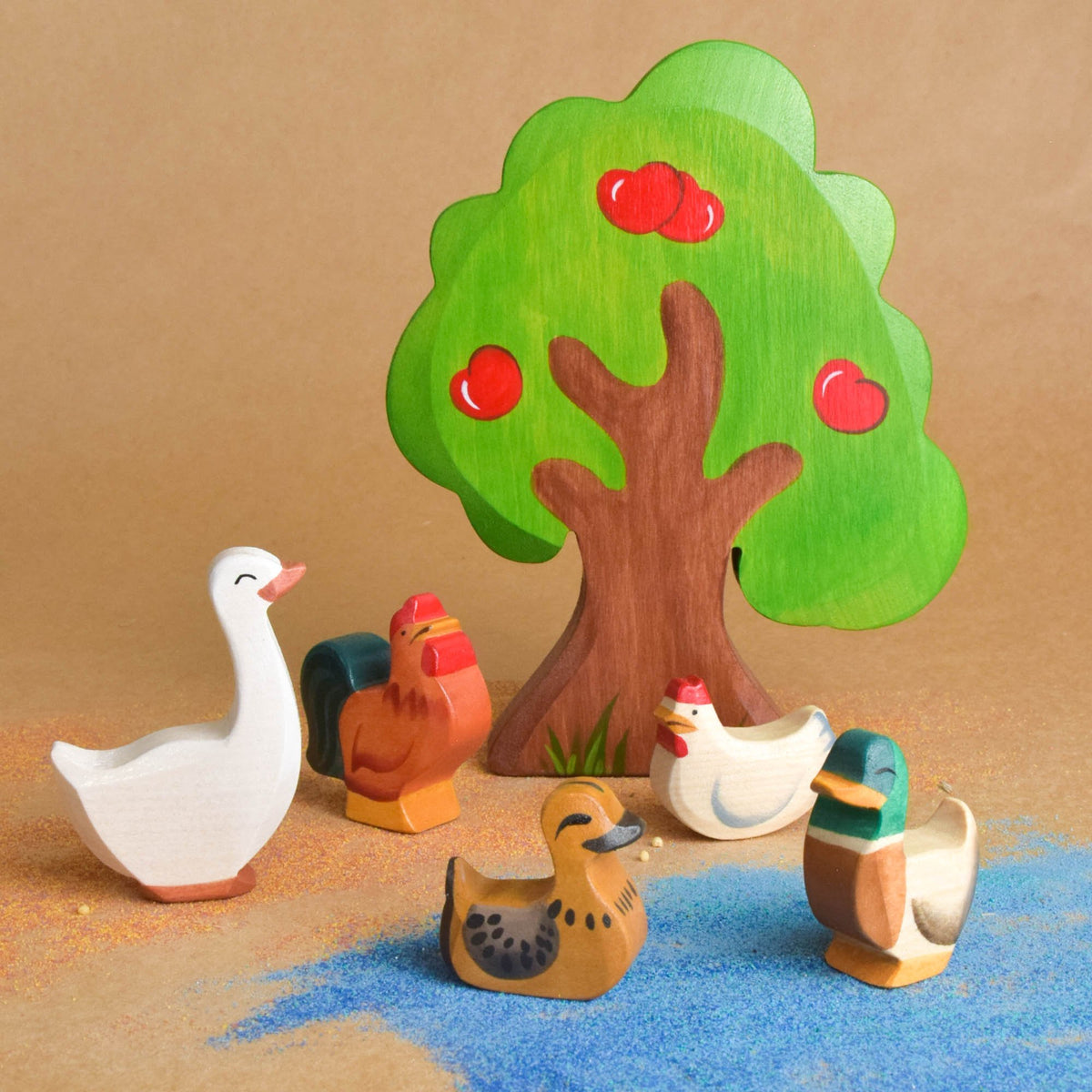Farm Animals - Wooden Educational Toy