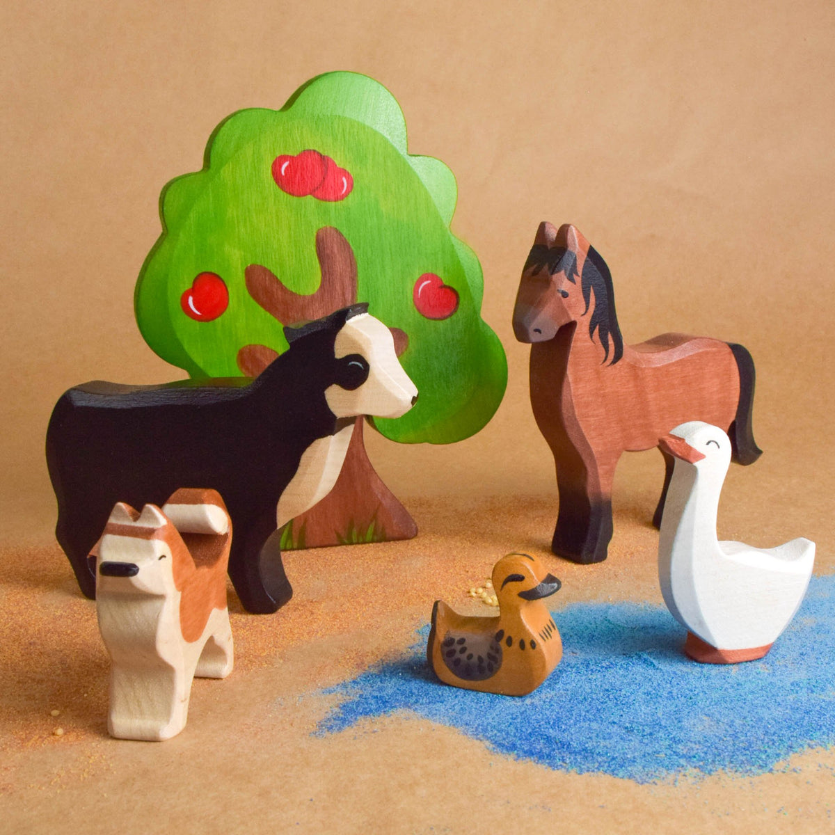 Farm Animals - Wooden Educational Toy