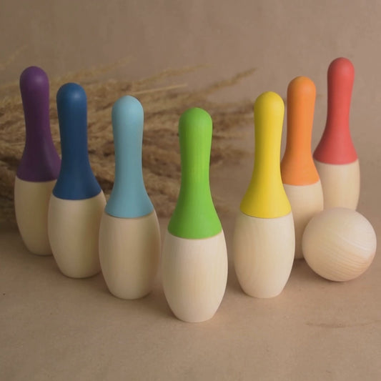 Rainbow Mini Bowling Game