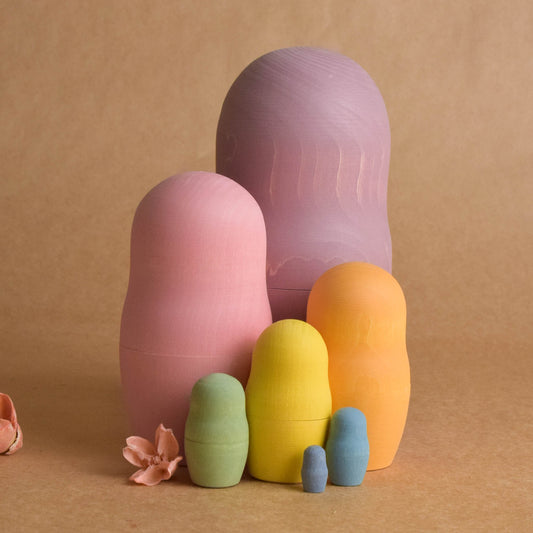 Pastel Matryoshka Dolls