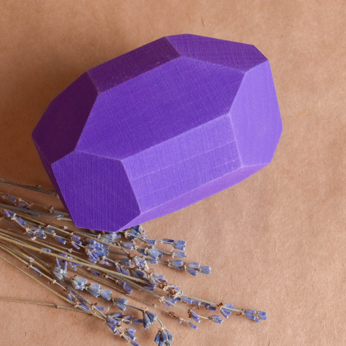 Handmade Montessori large rainbow Tumi Ishi blocks in linden wood with a natural wax-and-oil finish