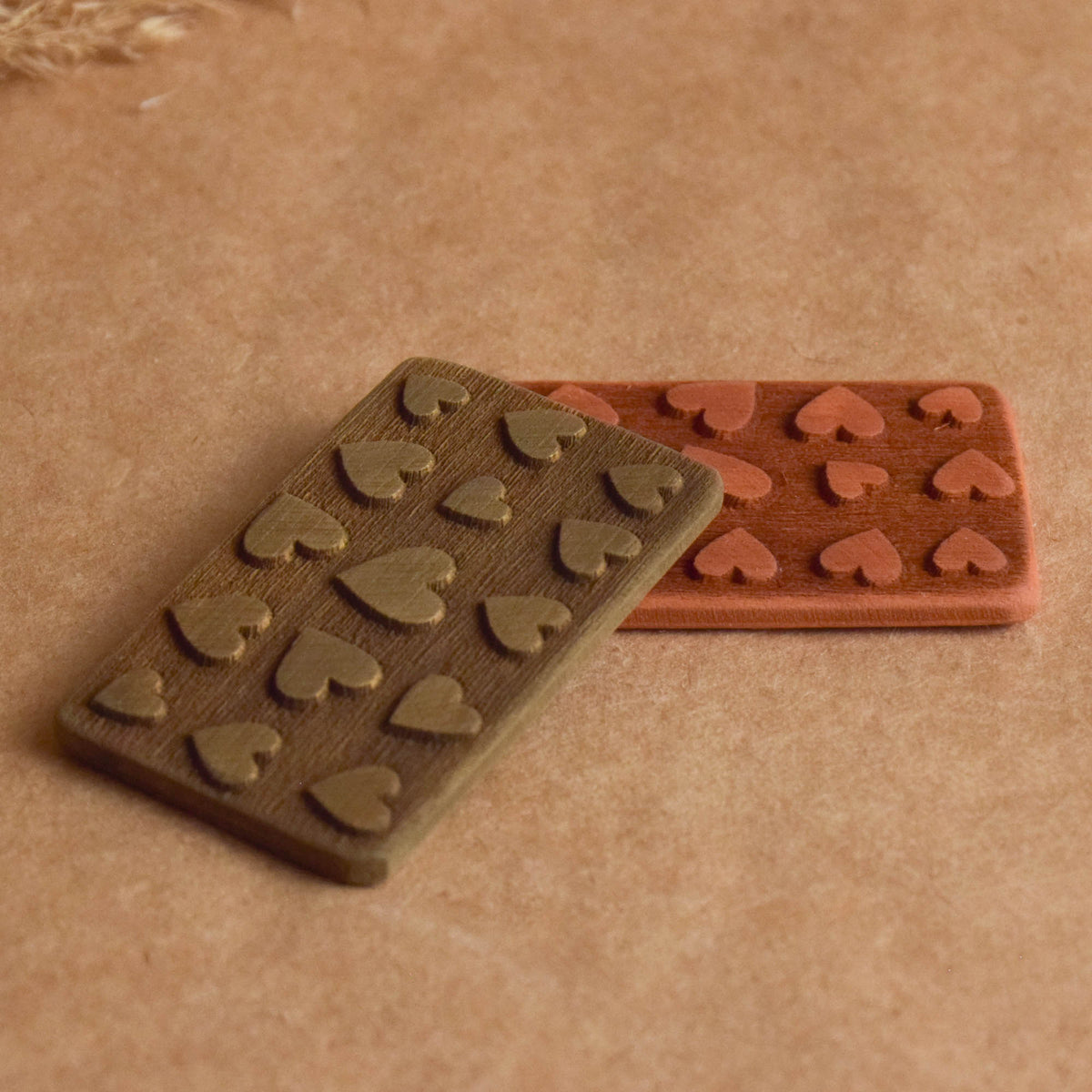 Tactile matching toy with a nature theme
