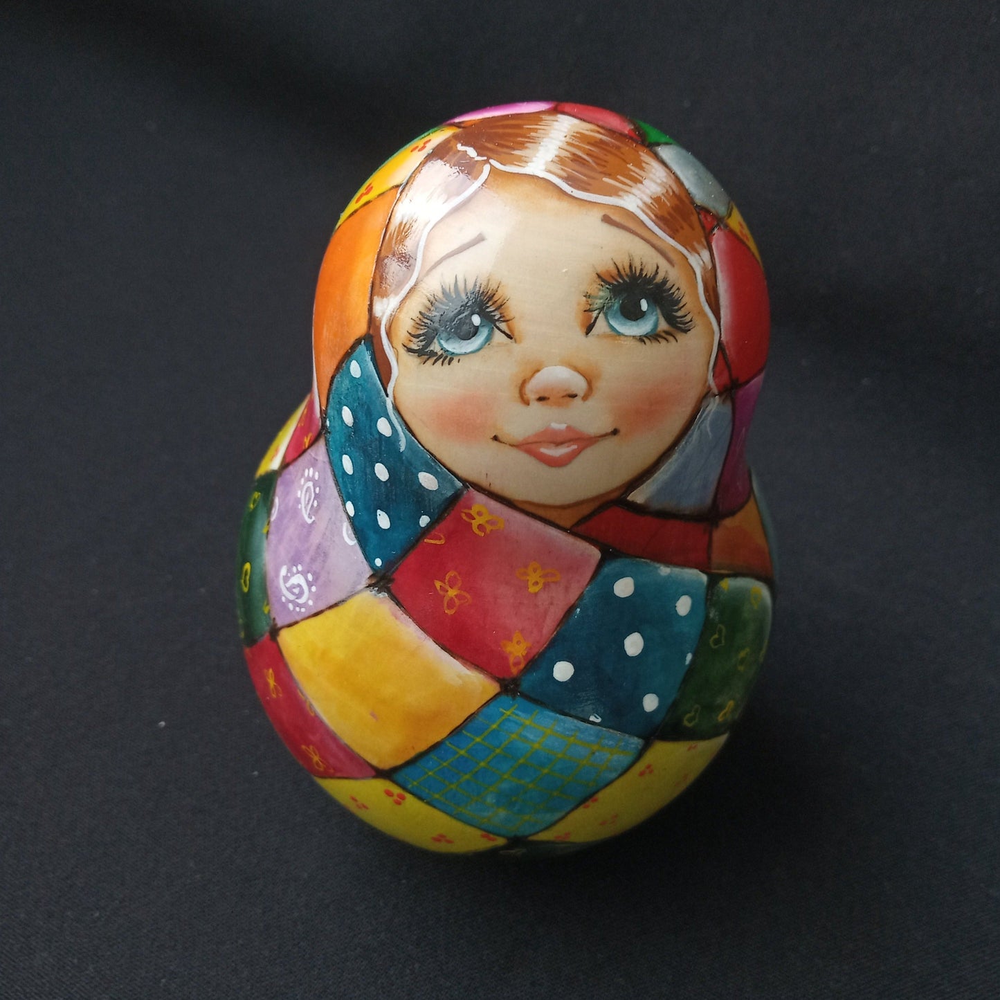 Wooden Roly Poly Doll