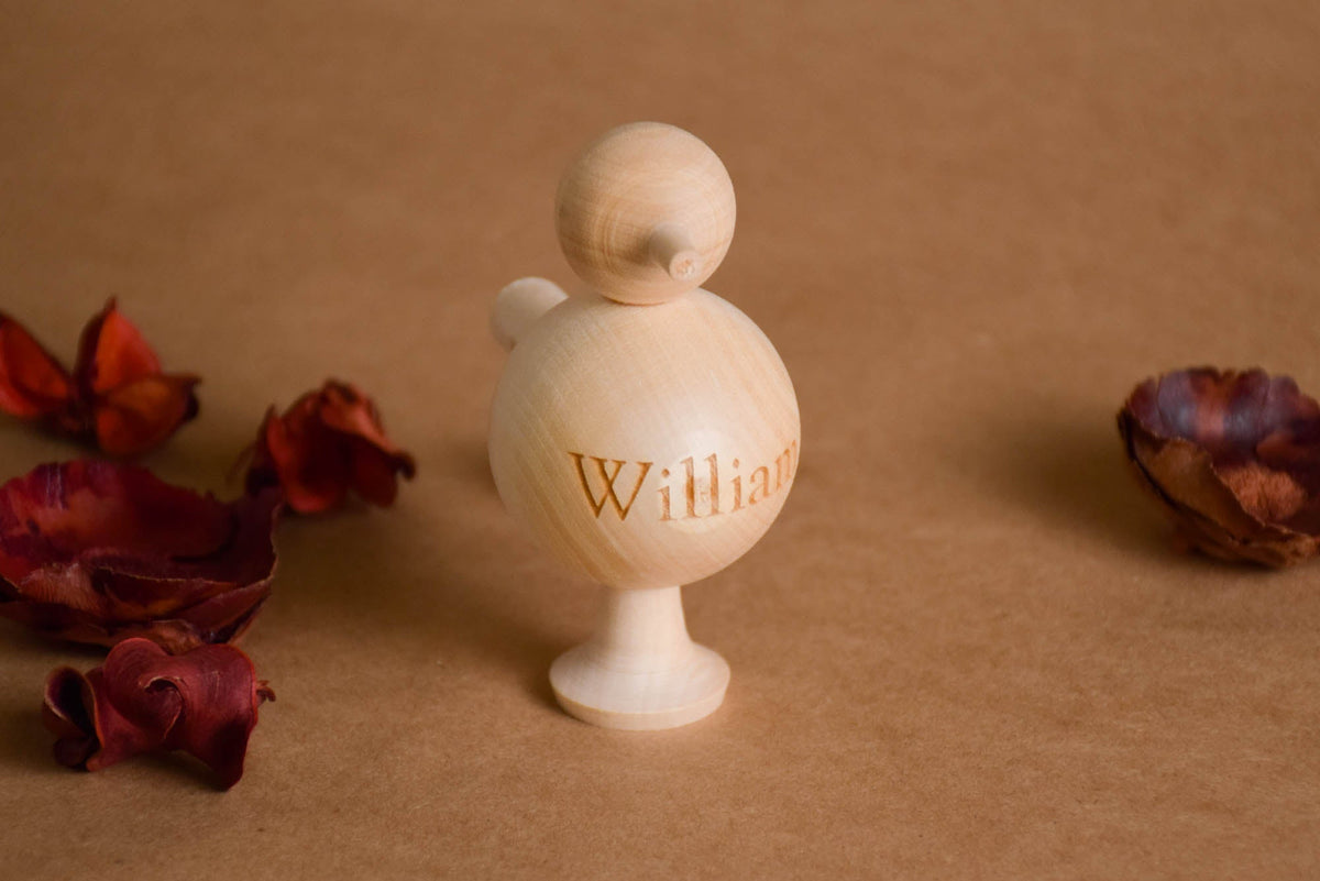 Linden wood bird whistle