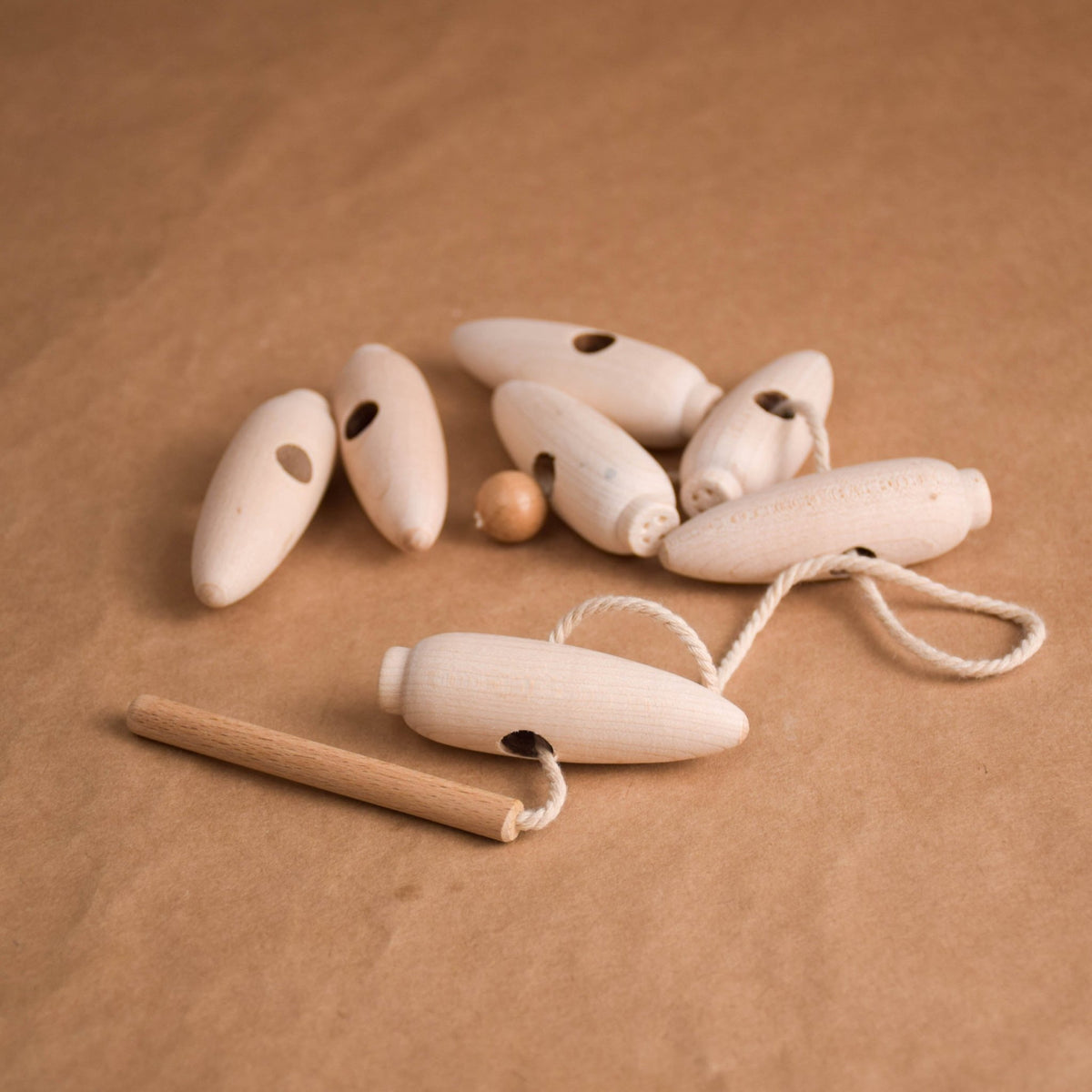 Carrot Lacing Toy