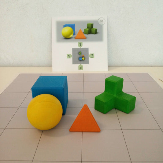 Correct point of view, Wooden Educational Toy, Educational toy, Learning toy, Wooden toy, Logic game