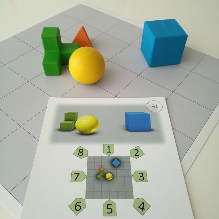 Correct point of view, Wooden Educational Toy, Educational toy, Learning toy, Wooden toy, Logic game