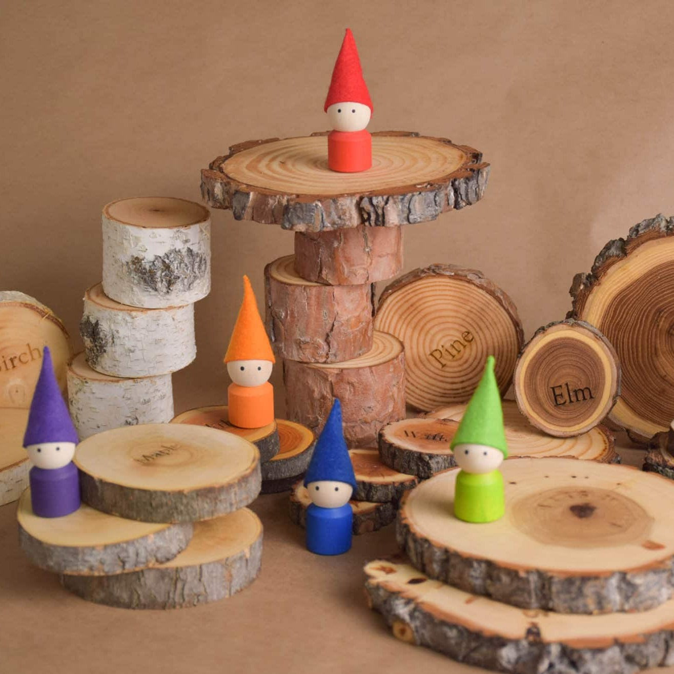 Waldorf Nature Wooden Blocks