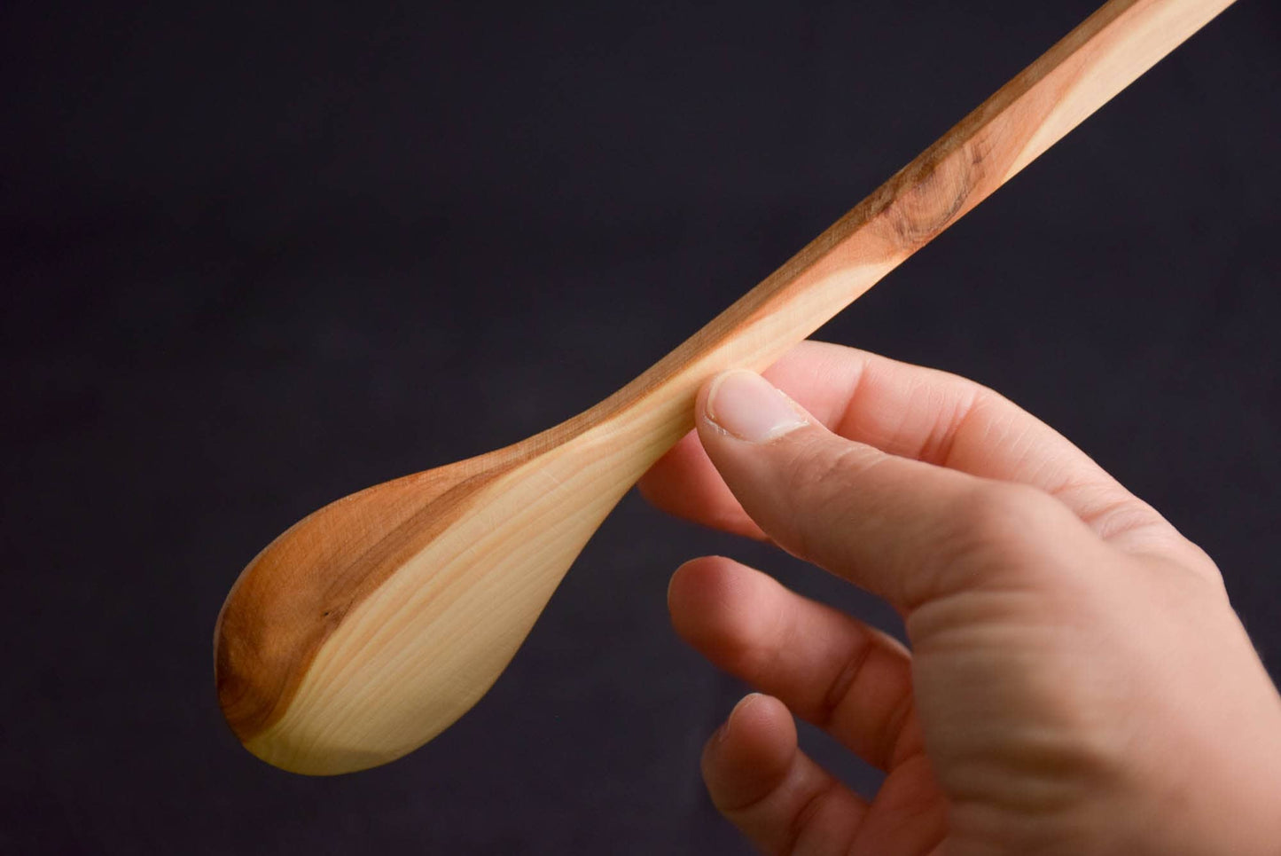 Korean Long Wooden Spoon for Cooking