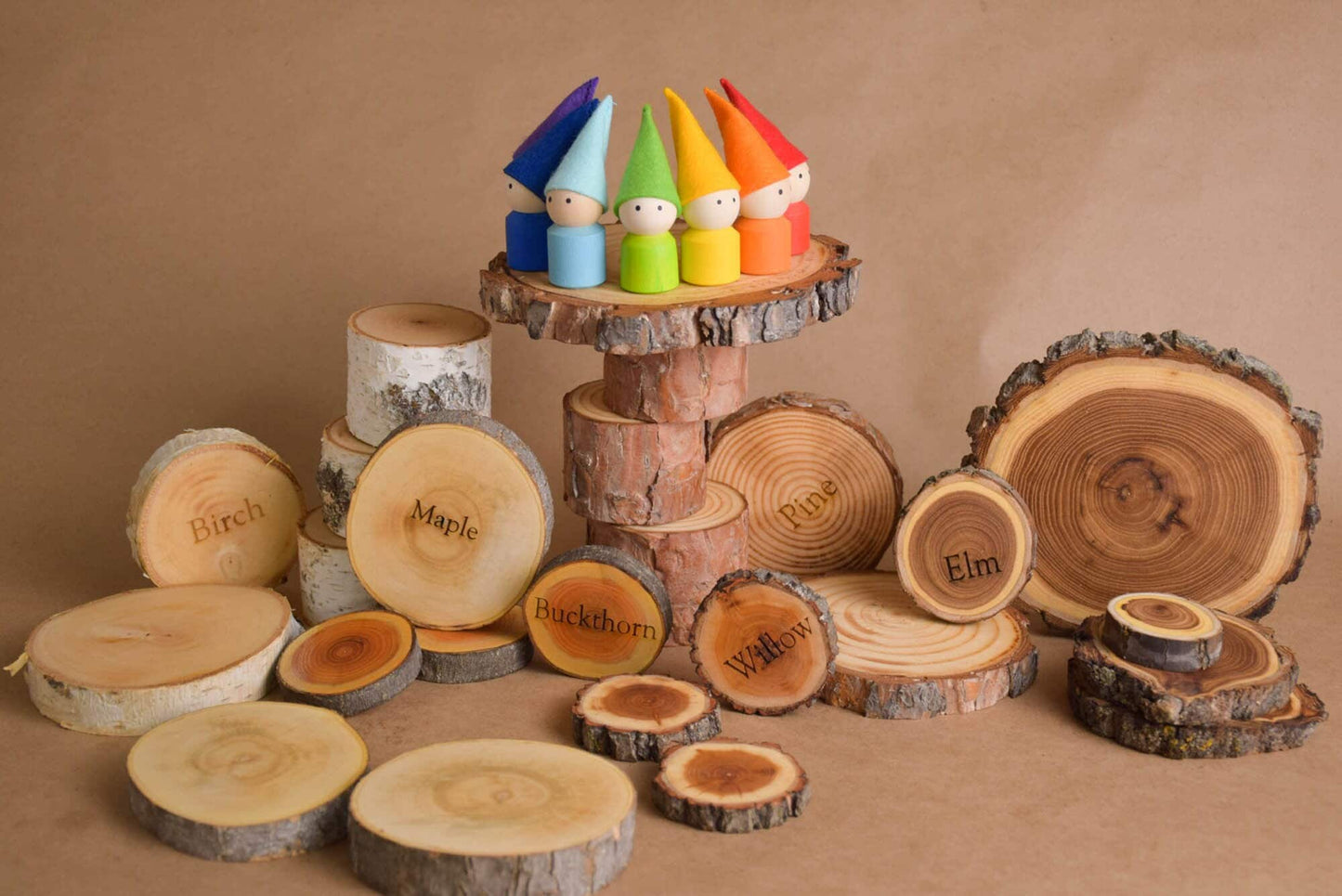 Waldorf Nature Wooden Blocks